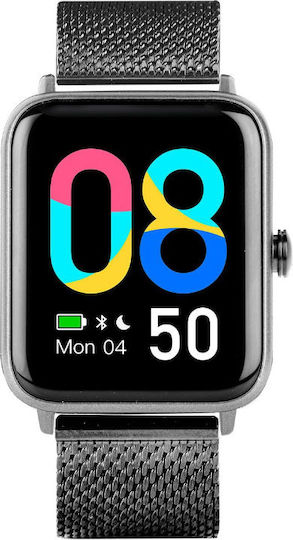 Jmsmart Pro-XL 44mm Smartwatch with Heart Rate Monitor (Silver)