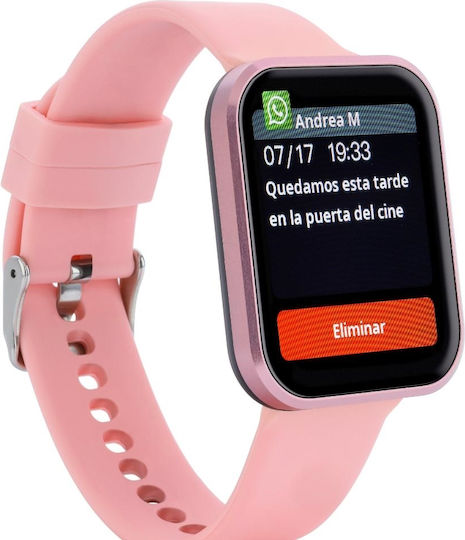 Marea B63003/3 Smartwatch with Heart Rate Monitor (Pink) view 3