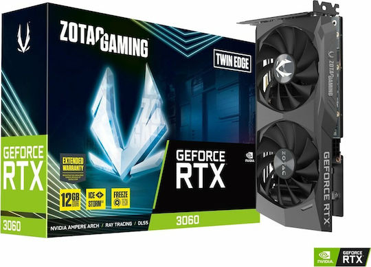 Zotac GeForce RTX 3060 12GB GDDR6 Twin Edge Graphics Card