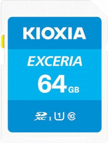 Kioxia EXCERIA microSDXC 64GB U1 UHS-I 100MB/s with Adapter vue 5