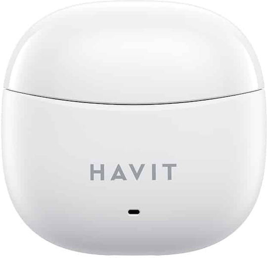 Havit TW941 In-ear Bluetooth Handsfree Earphones with Charging Case White view 5