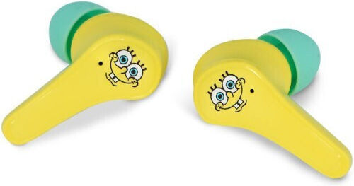 OTL Spongebob Squarepants In-ear Bluetooth Handsfree Earphones with Charging Case Multicolour view 6