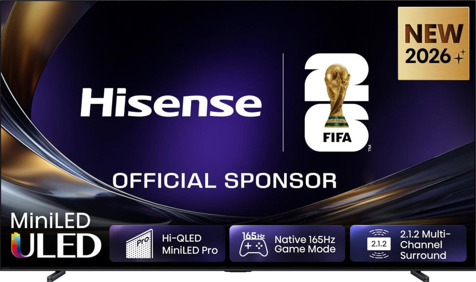Hisense Smart TV 100" 4K UHD Mini LED U7S Pro HDR (2026) 100U7S