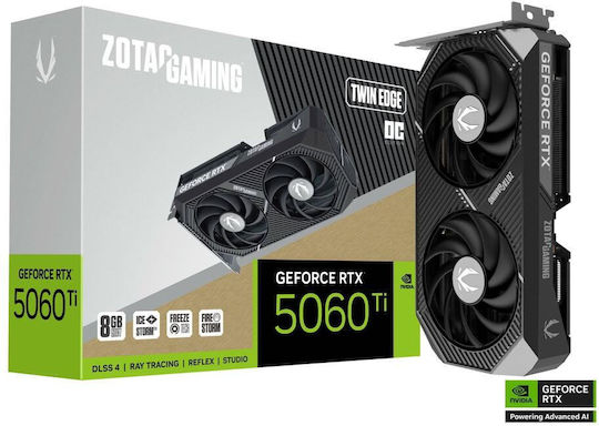 Zotac GeForce RTX 5060 Ti 8GB GDDR7 Twin Edge OC Graphics Card vista 6
