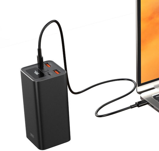 XO PB97 Power Bank 20000mAh 65W Black view 3