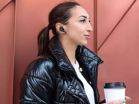 Tracer T10 In-ear Bluetooth Handsfree Earphones with Charging Case Black view 6