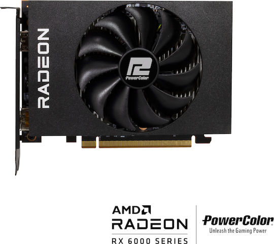 PowerColor Radeon RX 6400 4GB GDDR6 Graphics Card view 6