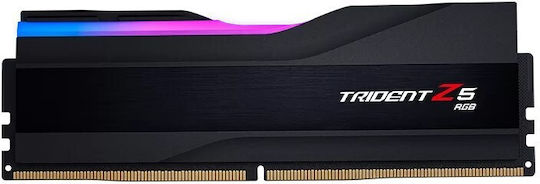 G.Skill Trident Z5 RGB DDR5 Memory RAM With 1x64GB Module And 6000 Speed For Desktop F5-6000J3444F64GX1-TZ5RK view 1