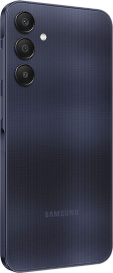 Samsung Galaxy A25 5G Dual SIM (8GB/256GB) Blue(Fabric)/Black view 6