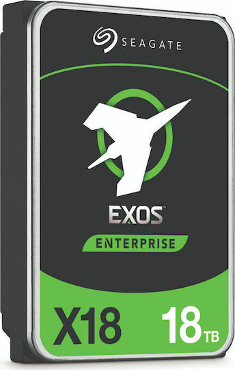 Seagate Exos X18 18TB HDD Hard Drive 3.5" SAS 3.0 7200rpm with 256MB Cache for NAS / Server ST18000NM004J view 4