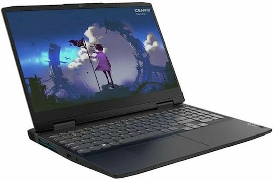 Lenovo IdeaPad Gaming 3 15ARH7 15.6" IPS FHD 165Hz (Ryzen 7-6800H/16GB/512GB SSD/GeForce RTX 3050 Ti/No OS) Onyx Grey (ES Keyboard) view 2