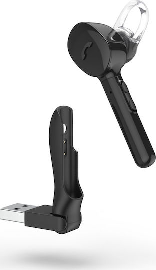 HAMA MyVoice 1300 Earbud Bluetooth Handsfree Earphone Black view 2