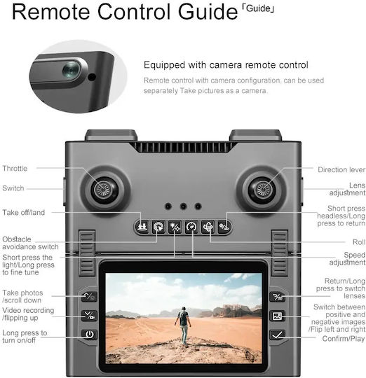 Kalaxio M66 MAX Drone FPV with 4K Camera vista 8