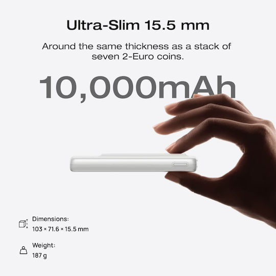 EcoFlow Rapid Power Bank 10000mAh 7.5W White view 8