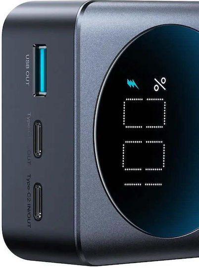 Joyroom JR-PBF05 Pro Power Bank 30000mAh 65W with USB-A Port and 2 USB-C Ports Black view 6