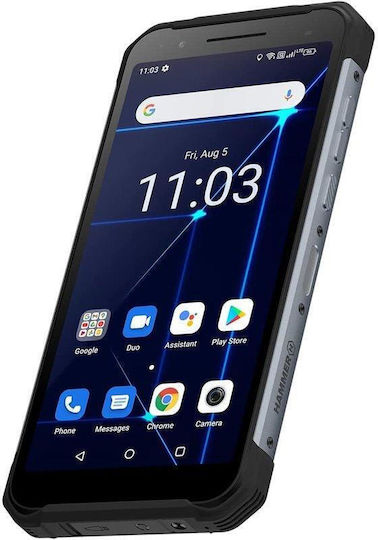 Hammer Construction & Watch Plus Dual SIM (6GB/128GB) Resistant Smartphone Silver view 8