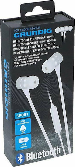 Grundig 06579 In-ear Bluetooth Handsfree Earphones White view 2