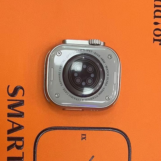 Ultra 9 Smartwatch (White White Silicone) view 5