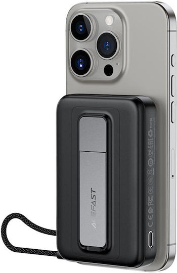 Acefast M24 Power Bank 10000mAh 22.5W with USB-C Port Metal Gray view 6