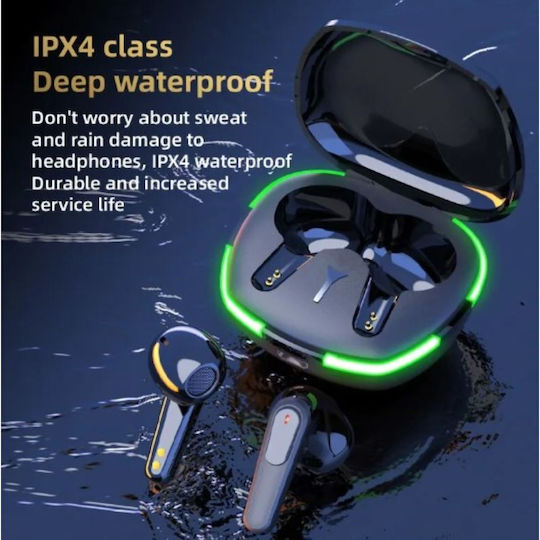 Pro 60 In-ear Bluetooth Handsfree Earphones with Charging Case Black view 3