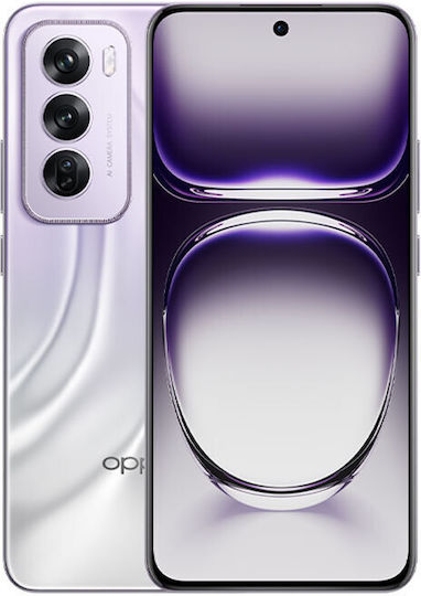 Oppo Reno12 Pro 5G Dual SIM (12GB/512GB) Nebula Silver view 3