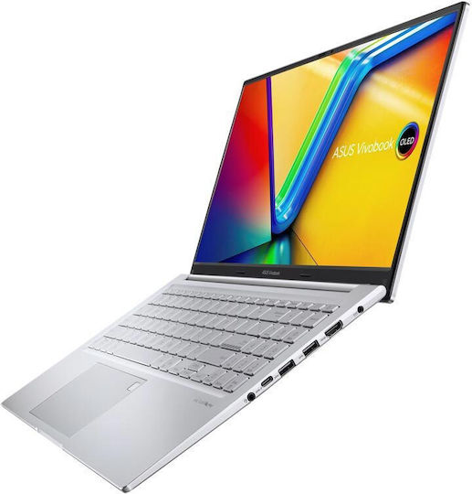 Asus Vivobook 15 M1505YA-OLED-MA364W 15.6" 120Hz (Ryzen 7-7730U/16GB/1TB SSD/W11 Home) Cool Silver (GR Keyboard) Ansicht 3