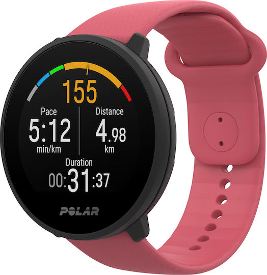 Polar Unite Waterproof Smartwatch with Heart Rate Monitor (Pink) view 7