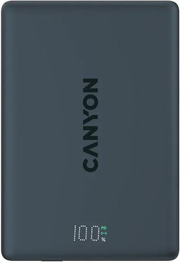 Canyon OnPower 500 MagSafe 5000mAh 20W with USB-C Power Delivery Port Black