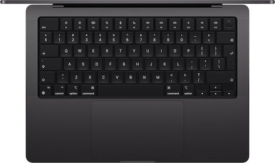 Apple MacBook Pro 14" (2024) 14.2" Retina Display 120Hz (M4-10-core/16GB/1TB SSD) Space Black (GR Keyboard) view 2