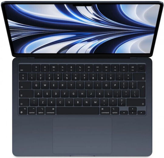 Apple MacBook Air 13.6" (2022) QHD+ (M2-8‑core/16GB/256GB SSD) Midnight (International English Keyboard) view 2