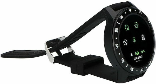 MaxCom FW37 Argon Smartwatch with Heart Rate Monitor (Black) view 3