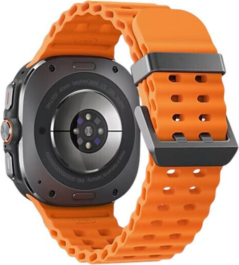 S7 Ultra Pro Smartwatch with SIM and Heart Rate Monitor (Orange) view 3
