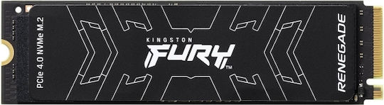 Kingston Fury Renegade w Heatsink SSD 2TB M.2 Type with PCI Express 4.0 Connection and Heatsink PS5 Compatible SFYRDK/2000G vue 2