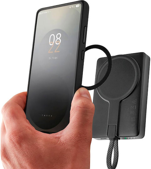 Intenso MC10000 MagSafe Power Bank 10000mAh 20W with USB-C Power Delivery Port Black vue 4