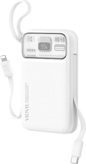 Vidvie PB7004 Power Bank 10000mAh 22.5W White view 1