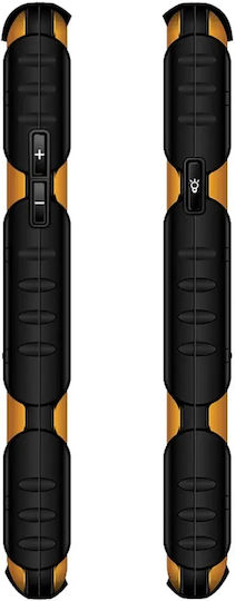 MaxCom Strong MM920L Single SIM Resistant Mobile with Buttons (English Menu) Orange view 3