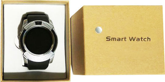 V8 54mm Smartwatch with SIM (Silver) view 6
