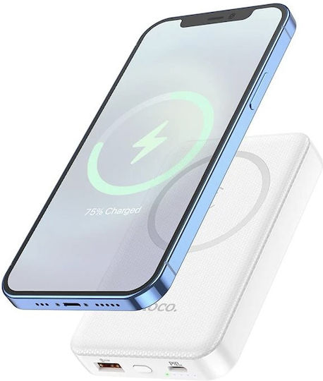 Hoco J109 Power Bank 5000mAh 15W White view 1