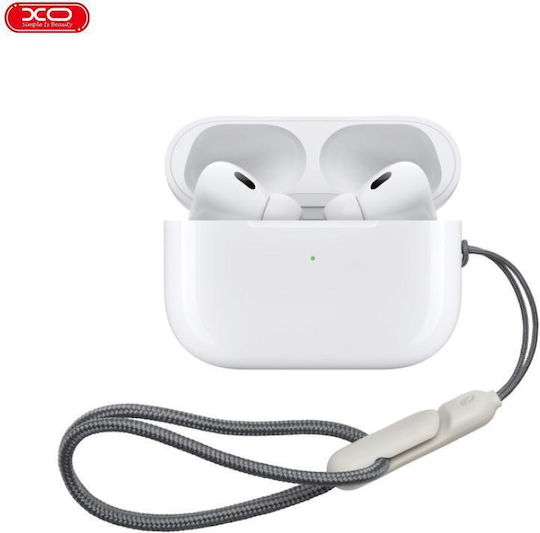 XO EV52 In-ear Bluetooth Handsfree Earphones with Charging Case White view 2
