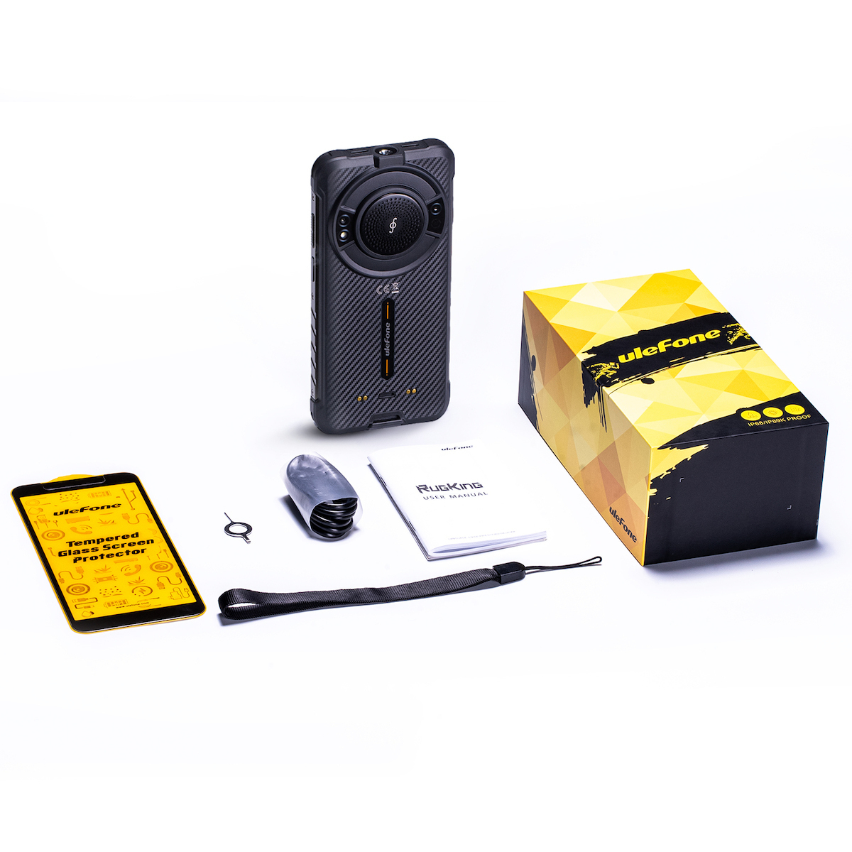 Ulefone RugKing Dual SIM (8/128GB) Rugged Smartphone Black view 9
