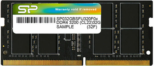 Silicon Power DDR4 with Module 1x32GB and Speed 3200 for Laptop SP032GBSFU320X02 view 1