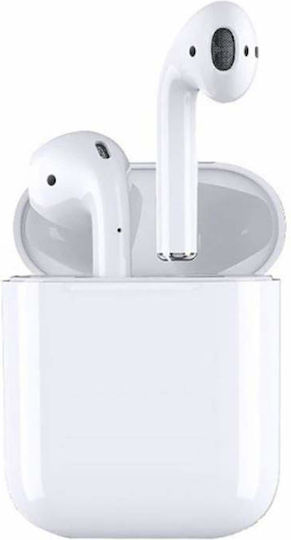 In-ear Bluetooth Handsfree Earphones with Charging Case White view 2
