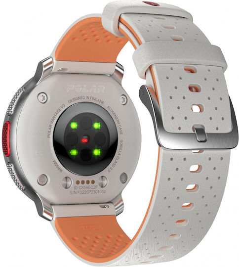 Polar Vantage V3 Aluminium 47mm Waterproof Smartwatch with Heart Rate Monitor (Sunrise Apricot) view 3