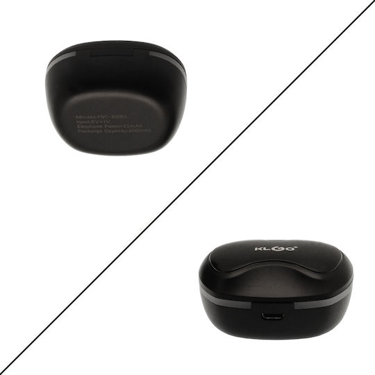 KLGO HK-80BL Earbud Bluetooth Handsfree Earphones with Sweat Resistance and Charging Case Black Ansicht 6