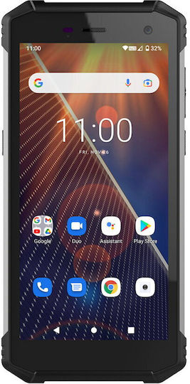 Hammer Energy 2 Eco Extreme Pack Dual SIM (3GB/32GB) Resistant Smartphone Black / Silver view 6