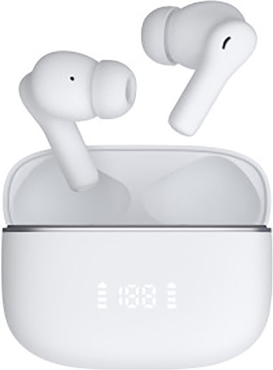 Jaym In-ear Bluetooth Handsfree Earphones White view 3