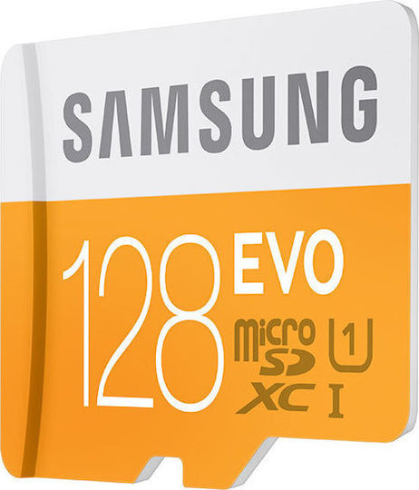 Samsung EVO microSDXC 128GB U1 UHS-I 48MB/s with Adapter view 4