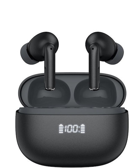 Platinet PM1002ANC In-ear Bluetooth Handsfree Earphones with Charging Case Black view 1