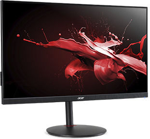 Acer Nitro XV240Y IPS HDR Gaming Monitor 23.8" FHD 1920x1080 144Hz with Response Time 2ms GTG vue 2