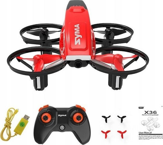 Syma X36 Drone without Camera Red view 8